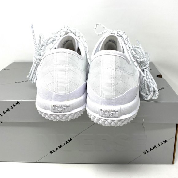 💖MEGA SALE💖Converse Men's Bosey MC Ox Canvas White Extra Pair Laces 171224C - Picture 6 of 11